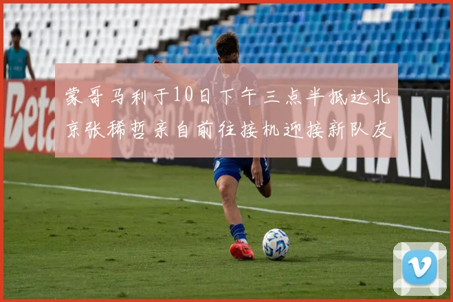 蒙哥马利于10日下午三点半抵达北京张稀哲亲自前往接机迎接新队友